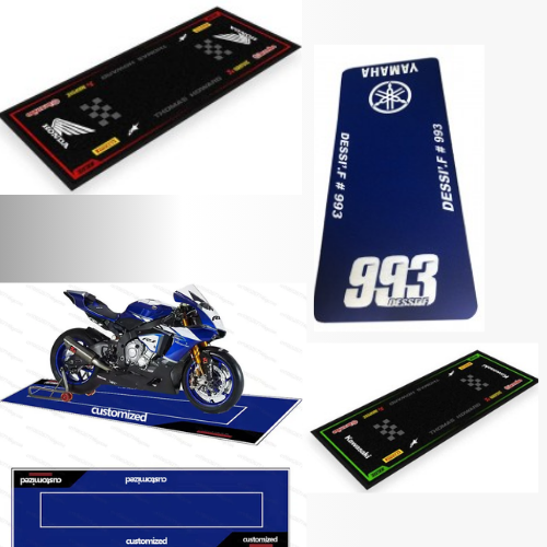 ZONA SALVAJE – Alfombrilla para Moto